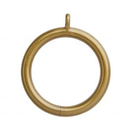 Steel Rod Plastic Rings, Bronze, 25mm, 10 Pieces