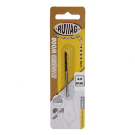 Wood Brad Drill Bit, Ruwag, 3mm