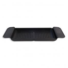 Bath Caddy, Black, Extendable