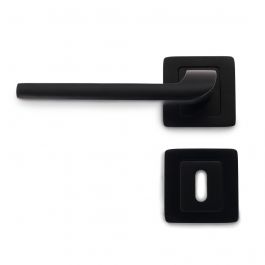 Siena On Square Rose, Matt Black