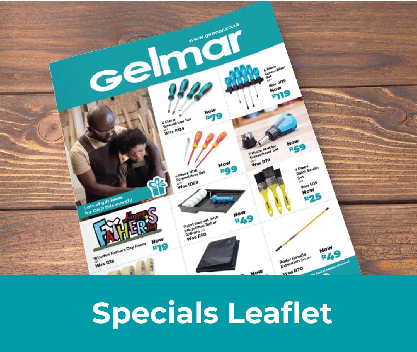 Specials Leaflet